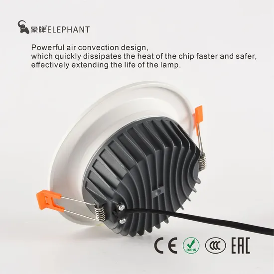 Indoor Aluminum Recessed SMD 7W High Brightness Cutout Dia85mm LED Downlight Indoor Aluminum Recessed SMD 7W High Brightness Cutout Dia85mm LED Downlight