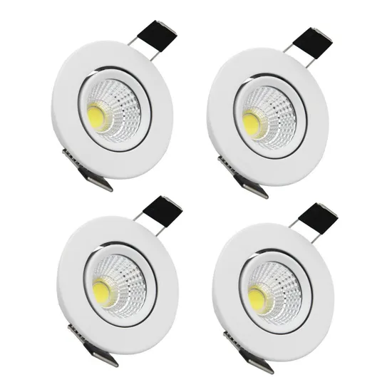 Recessed LED Ceiling Light Anti Glare 8W 9W 10W COB LED Downlight