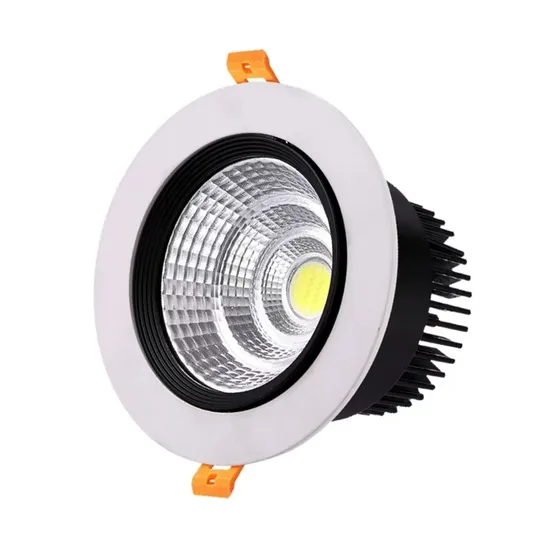 LED Down Light Anti-Glare Glare Embedded Tricolor Sky Lantern Shopping Mall Hotel 5W/7W/10W/30W