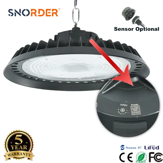 Wholesale IP65 Commercial LED Lighting 100W 150W 200W 300W Dimmable Energy-Efficient UFO LED High Bay Light for Warehouse / Gym / Supermarket