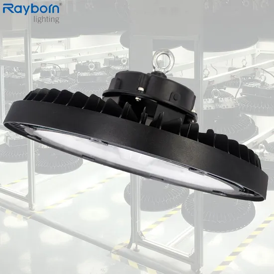 Warehouse Factory Workshop Indoor Industrial Hanging Fixtures Dimmable Ground Luminaire 500W 300W 250W 200W 150W 100W UFO LED High Bay Lighting
