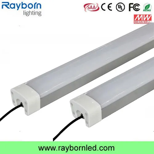 IP65 Waterproof 30W LED Tri-Proof Light for Garage Workshop Office Lighting 60cm Linear