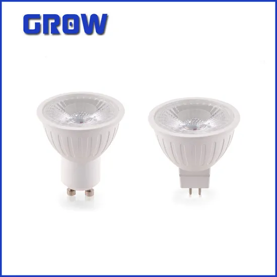 LED Bulb Light Plastic Aluminium GU10 MR16 COB 3W/5W/7W 2835SMD LED Spotlight for Indoor Lighting and Home Decoration