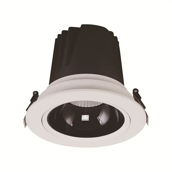 Popular 15-120 Degree View AC 170-240V Dotless COB Anti Dazzle Dimmable Aluminum Spotlight