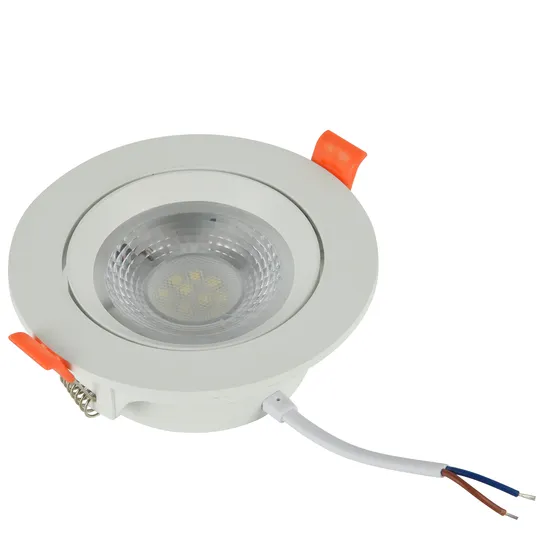 Energy Saving Angle Adjustable LED Light Dimmable Ceiling Lamp Recessed Downlight Spotlight