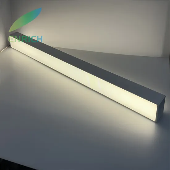 75X75mm Aluminum Profile LED Linear Light Suspended Linear Profile Light with 0.6m 1.2m 1.8m 2.4m
