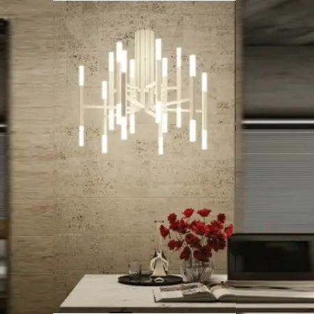 Top Fashion Hotel LED Pendant Lamp Acrylic Chandelier Fit Indoor