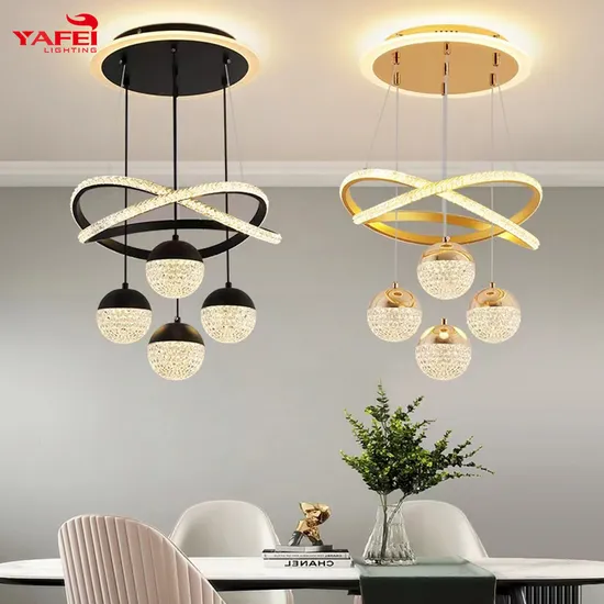Nordic Designer Restaurant Ceiling Luxury LED Light Hotel Modern Pendant Light Chandelier