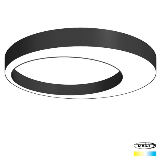 40W 600mm Diameter Moon Shaped LED Light Dali Dimmable