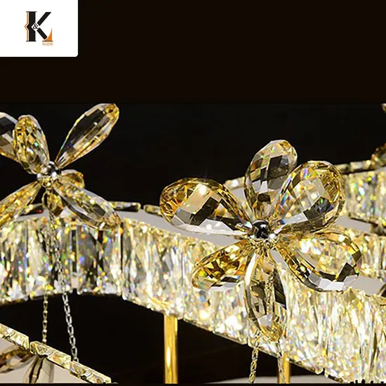 Gold Crystal Ceiling Light China Wholesale Luxury K9 Crystal Chandelier Ceiling Pendant Light Light Fixture Candle Holder Crystal Ceiling Lamps