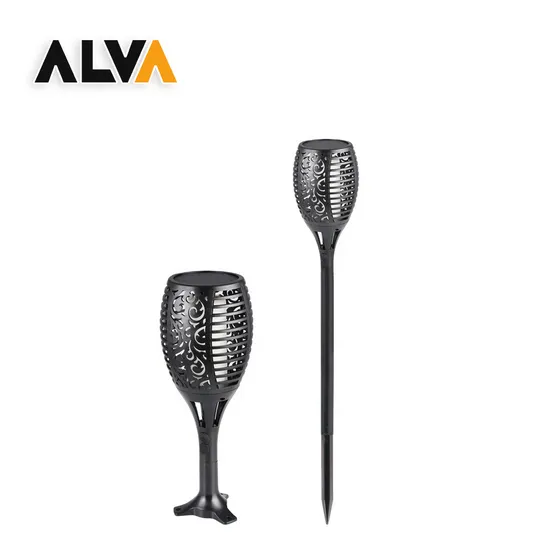 Decoration LED Flame Light Solar Power Outdoor Garden Light with Spike