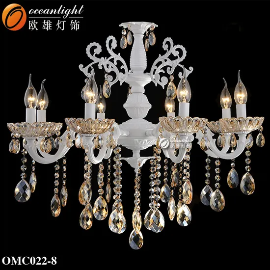 Ocean Lighting Crystal Candle Glass for Bedroom Pendant Chandelier Candle Lamps Omc027