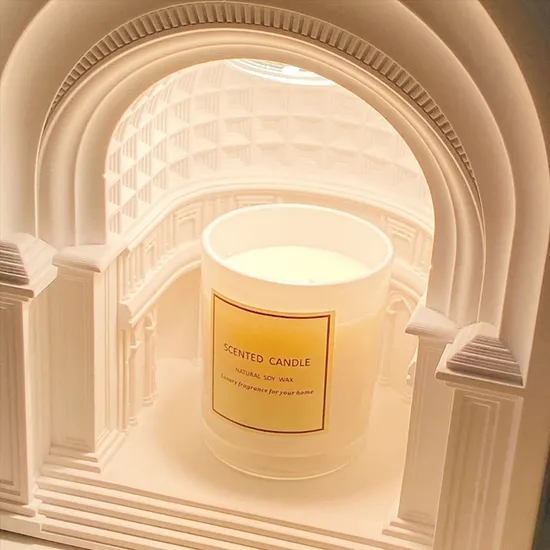 Bedside Table Lamp with Melting Wax for Aromatherapy