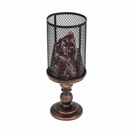 LED Vintage Decorative Lamp Cup with Charcoal Burning Effect