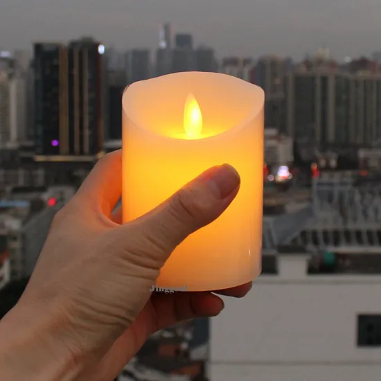Flameless Electric Moving Wick LED Candle