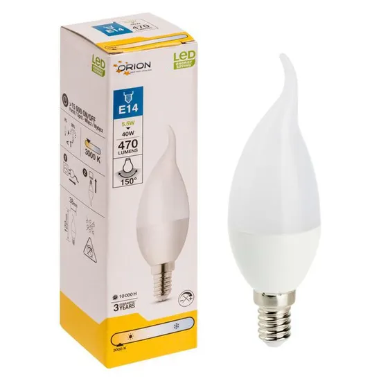 CE Approved C35 5W E14 B15 6500K LED Candle