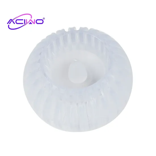 Acrylic Transparent Crystal Candle Electronic Tea Light Halloween Atmosphere Decoration LED Mini Night Light (70336)