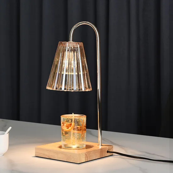 Electric Wax Warmer Fragrance Candle Warmer Lamp LED Desk Table Lamps Vintage Home Decor Candle Warmer Gift