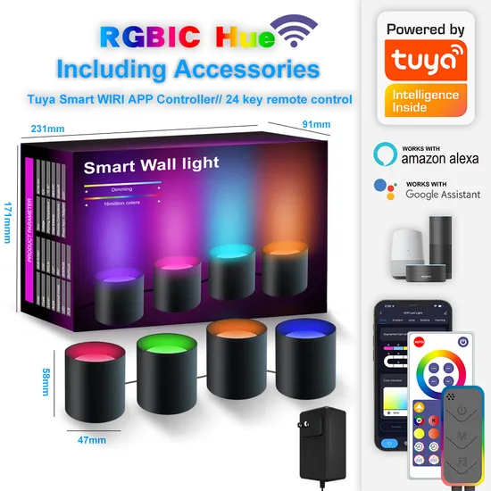LED Graffiti Intelligence, Music Synchronization, WiFi Multi-Color Lights