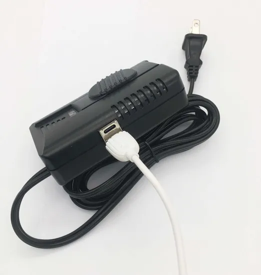 Us Direct Use 120V Triac in Line Foot Slide Dimmer Switch with Plug and USB Port LED Lighting Controller Dimmer for Floor Lamp
