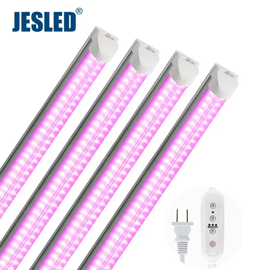 2FT T8 LED Grow Light Full Spectrum High Output Linkable Design Plant Lights for Indoor Plants