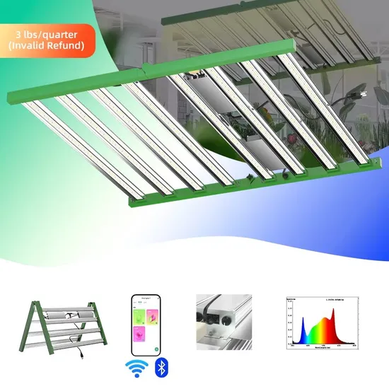 Full Spectrum LED Plant Light 1200W Red Blue UV