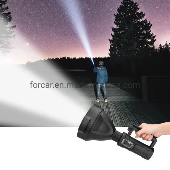 USB Rechargeable P50 Tactical Torch Light Hunting Search Light Tripod Outdoor Camping Hiking Fishing LED Flashlight
