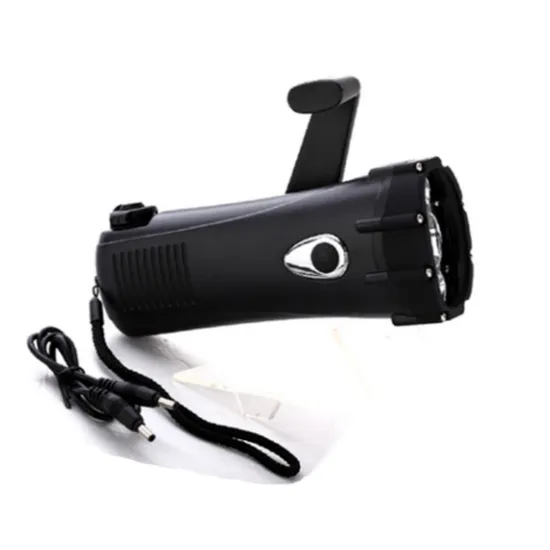 Sorbo Waterproof Dynamo Mobile Charger with Hand Crank LED Flashlight Torch Portable Emergency Dynamo Power Bank for Outdoor