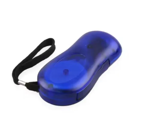 LED Hand Pressing Dynamo Flashlight