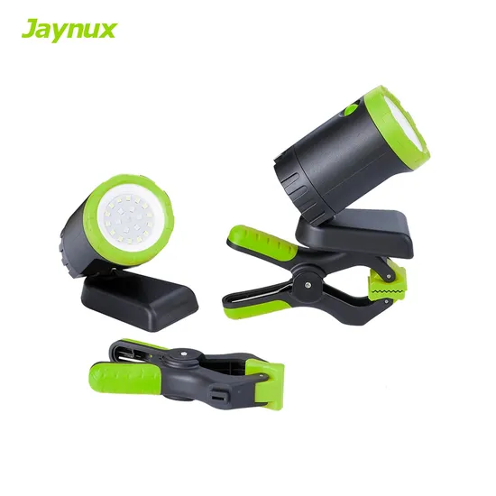IP44 Outdoor LED Rechargeable Flashlight with with Magnet and Detachable Clamp
