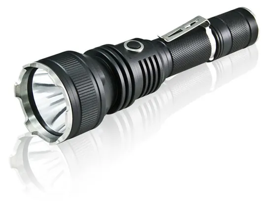 400lumens CREE Xm-L T6 Rechargeable Brightest Tactical LED Flashlight