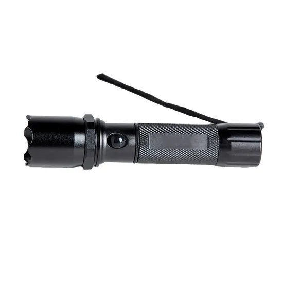 Mini Rechargeable Highlight 330lumens Aluminum Alloy Flashlight with Strobe