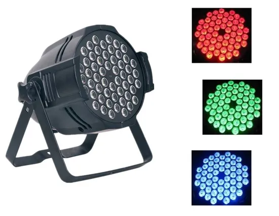 Stage Lights Holiday Lighting Beam Lights 54PCS*3W RGB PAR Light Uplighter