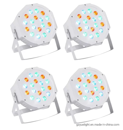 Yuelight Best Price 18PCS Mini Slim PAR Light