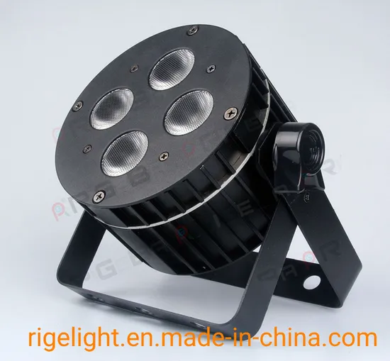 Rigeba 4*8W Rgbwy+UV 6in1 LED PAR Light for Show Events