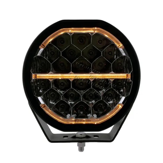 7inch 90watt Round Offroad Driving Amber White DRL Truck LED Headlight