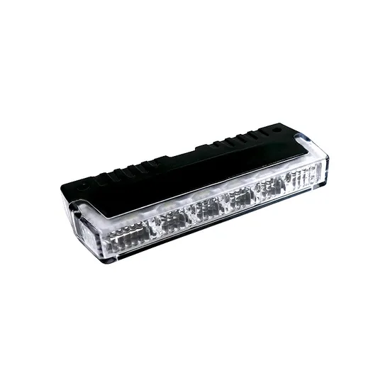12V/24VDC LED Warning Light with Wide Light Angle 180degree Can Pass R65, R10 Certificate for Vehicle Bump, Grill Light, Side Warning