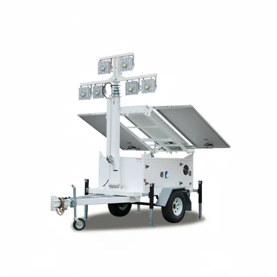 Portable Solar LED Light Tower for Camping and Outdoor Adventures