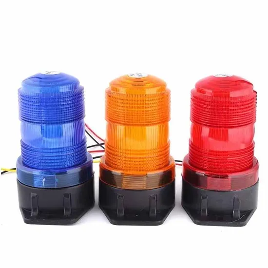 Rotary Warning Lamp Beacons Strobe Lamp LED Flashing Light with Aluminum Base