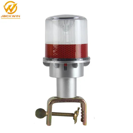 Solar Warning Strobe Beacon Light, LED Emergency Traffic Light, Construction Warning Lights
