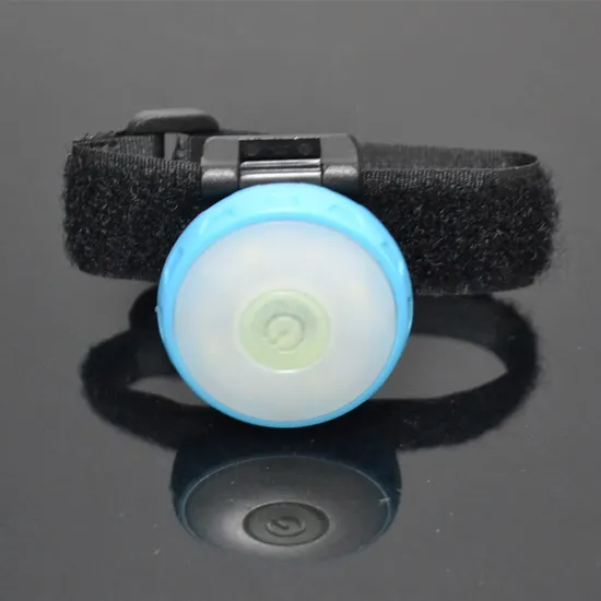 Rechargeable Wrist Band Light for Night Walk Outdoor Camping Emergency LED Warning Lamp Safety Traffic Light for Jogging Running Hiking