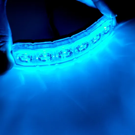 Silicone Bendable LED Warning Light Single Dual Color Flexible Lighthead for Vehicles Like Trucks, Ambulance, Police Style as Grill Light Strobe Light