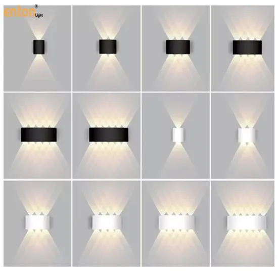 Elegant Modern Simple LED Wall Lamp up and Down Adjustable Light Beam Design Villa Hotel Interior Bedside Wall Light