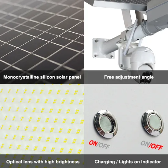 Solar Street Light Outdoor with Wireless Camera Wind Turbine Solar Street Light with Camera SIM