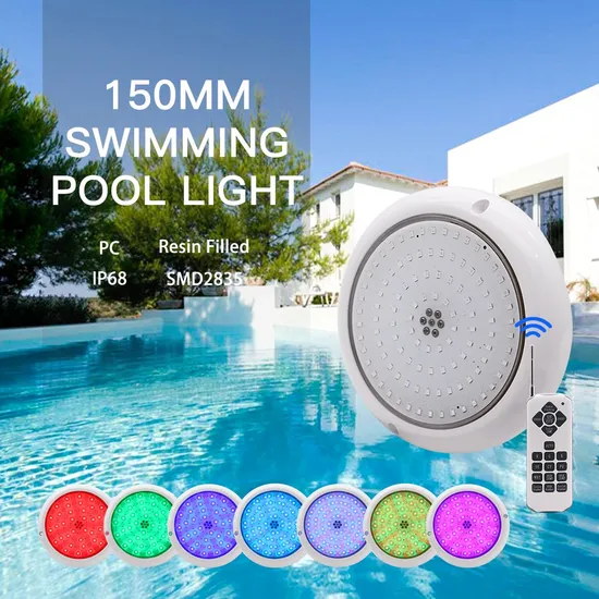10W AC12V Mini Size Resin Filled Underwater Outdoor LED Pool Light