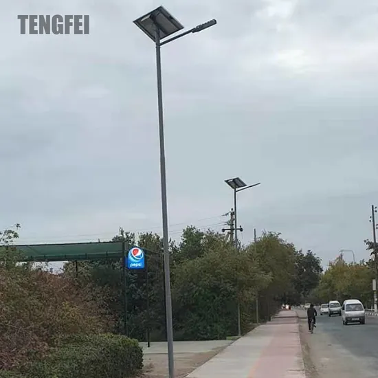 Super Bright High Power 120W LED Split Solar Highway Light with 10m Pole