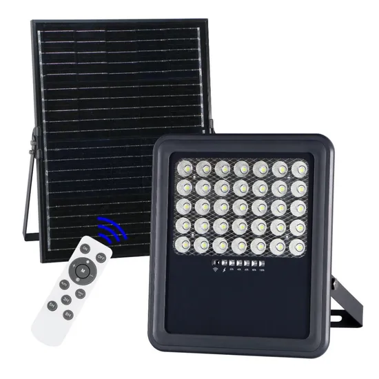 Best Bright 50W 100W 200W 300W Remote Control Energy Saving Lamp Garden Wall LED Solar Flood Light with Solar Panel for Outdoor House
