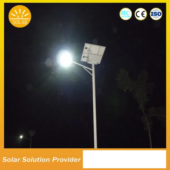 6m 7m 8m Pole Solar Street Lights with Single Arm