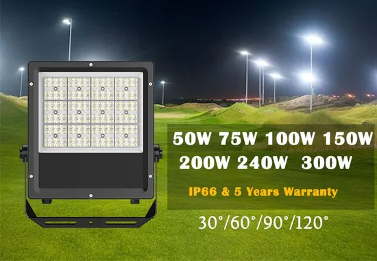 High-Quality Cp06 300W LED Flood Light CE Kc Certifications with Excellent Performance Design Service
