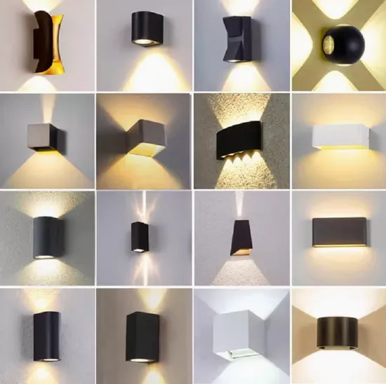 Porch Corridor Stairs Yard Decoration Motion Sensor LED Aluminum Wall Sconce Lamp